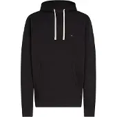 Tommy Hilfiger Sudadera 'Essential' negro / blanco
