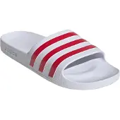Adidas - Adilette Aqua - Sandalias size 5, blanco
