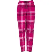 Cyberjammies Pantalón de pijama rosa / burdeos / blanco