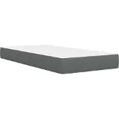 vidaXL : Estructura de cama, 80 x 200 cm, gris oscuro