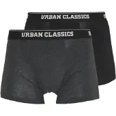 Urban Classics Calzoncillo boxer negro / blanco