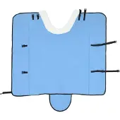 vidaXL Manta para caballos, modelo "Aqua", 145 cm, polarfleece