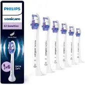 Philips Reemplazo De Cepillo Eléctrico Sonicare Sensitive Hx6056/87