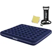 Bestway Colchón inflable de 203x183x22 cm con bomba de aire 67004