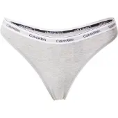 Calvin Klein Underwear Tanga gris moteado / negro / blanco