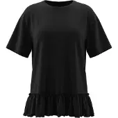 Imily Bela Camiseta talla grande negro