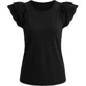 Imily Bela Camiseta negro