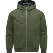 Ragwear Chaqueta funcional 'Stuartt Summer Youmodo' verde oscuro