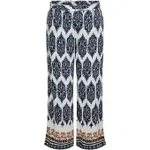 ONLY Pantalón 'CARHavana' marrón / negro / blanco