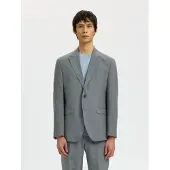 Selected Chaqueta saco gris / gris claro