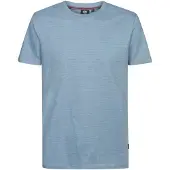 Petrol Industries Camiseta 'Hierro' azul oscuro / azul cielo