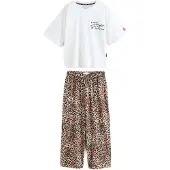 Rockett St George Pijama moca / rojo sangre / negro / blanco