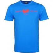 Harvey Miller Camiseta 'Basic' azul / rojo