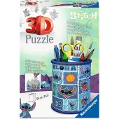 Ravensburger Puzzle Portalápices 3d Disney Stitch 54 Piezas
