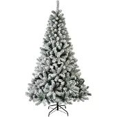 Everlands Árbol De Navidad Del Monarca Nevado 116x180 Cm