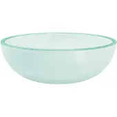 Syfax Lavabo de vidrio templado esmerilado 35x12 cm