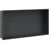 Syfax Hornacina ducha acero inoxidable mate 62x32x9 cm