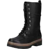 Mustang Botines con cordones negro