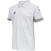 Hummel Camiseta funcional gris claro / negro / blanco