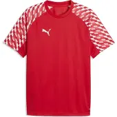 Puma Camiseta funcional 'TeamLiga26' rojo / rojo fuego / blanco