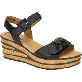 Gabor Sandalias 'Sandalette Damen 64.653 27 Echtleder in schwarz' negro