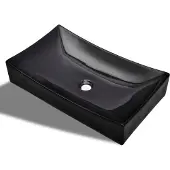 Syfax Lavabo de cerámica rectangular color