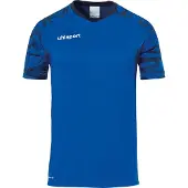 Uhlsport Camiseta funcional azul / azul noche / blanco