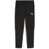 Puma Pantalón deportivo negro / blanco