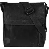 Spikes & Sparrow Bolso de hombro negro