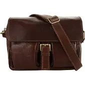 Piké Bolso de hombro marrón