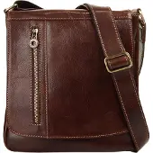 Piké Bolso de hombro marrón