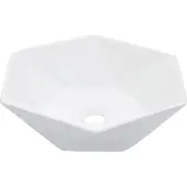 Syfax Lavabo 41x36,5x12 cm cerámica blanco