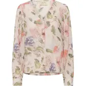Cream Blusa beige / verde claro / lila claro / rosa