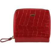 Braun Büffel Verona Cartera Piel natural 10 cm rojo