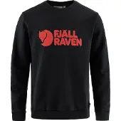 Fjällräven - Logo Sweater - Jerséis size XS, negro