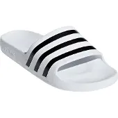 Adidas - Adilette Aqua - Sandalias size 11, blanco