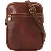 Piké Bolso de hombro marrón