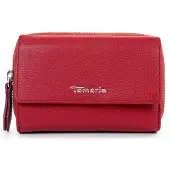 Tamaris Cartera 'Amanda' rojo rubí / plata
