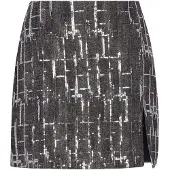 Faina Falda negro denim