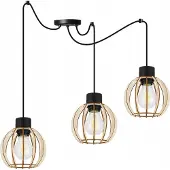 Light11 HOME Lámpara de techo LED moderna de madera