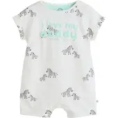 Next Pijama entero/body gris claro / menta / negro / blanco