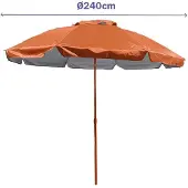 Marbueno Summer Sombrilla De Playa 10472n 180 Cm