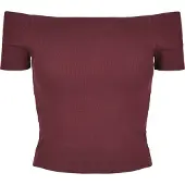 Urban Classics Camiseta rojo vino