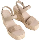 Calvin Klein Sandalias con hebilla 'Elisabeth' greige