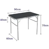 Marbueno Summer Mesa Plegable 10014g 90x60x39 Cm