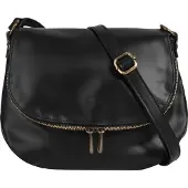 Piké Bolso de hombro negro