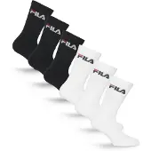 FILA Calcetines rojo / negro / blanco