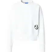 Karl lagerfeld JEANS Sudadera negro / blanco