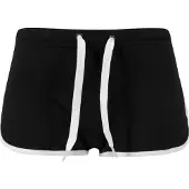 Urban Classics Pantalón negro / blanco