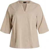Zizzi Blusa 'Cananna' beige